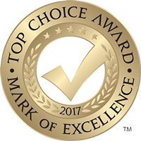 Northern Comfort Windows and Doors has won the Top Choice Award Mark of Excellence 2017