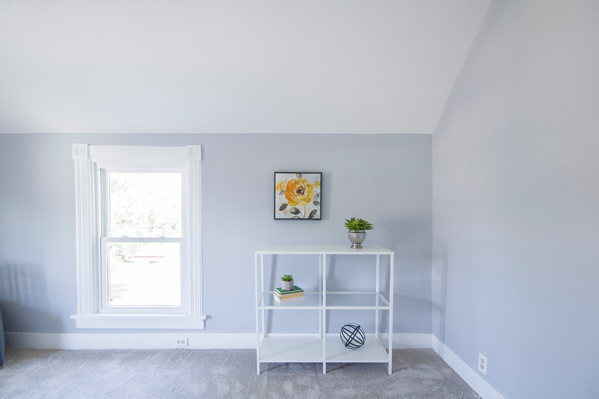 A Vinyl Window in a home.