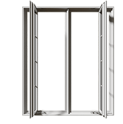 Classic Casement Window that is open.