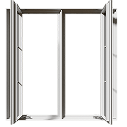 RevoCell® Casement Window that is open.