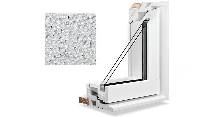 A RevoCell® Window Cutaway