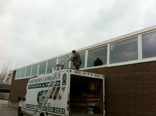 installing commercial windows