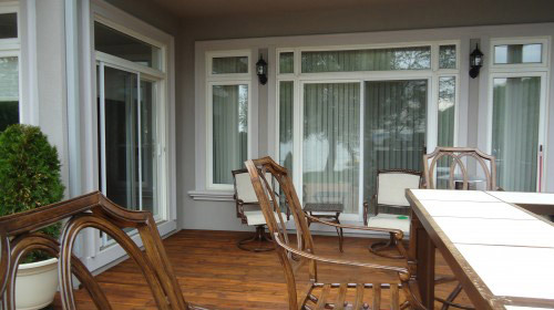 multiple patio doors