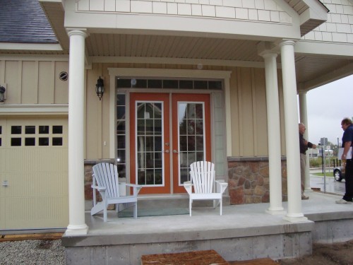 orange garden doors