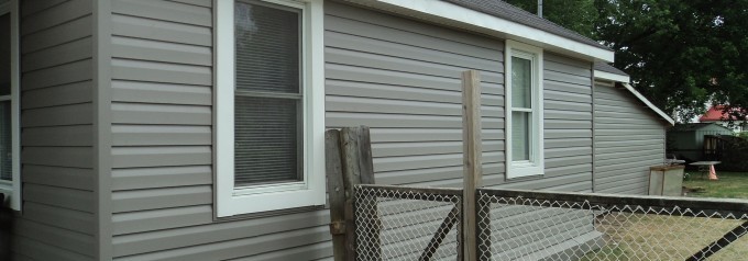 grey siding