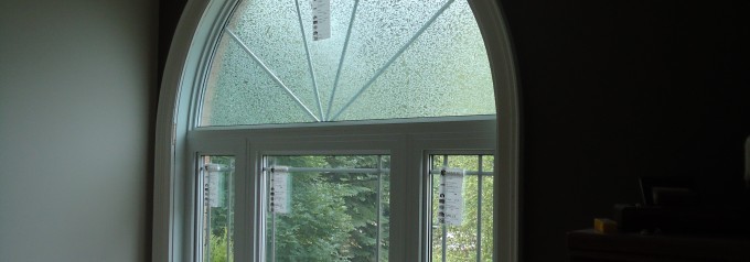 large semi-circle window